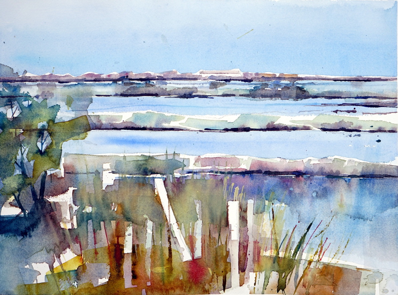 podelta aquarell watercolour